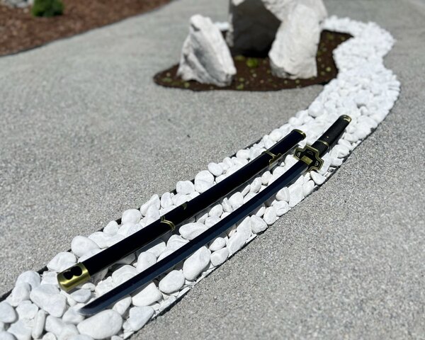 Luxusní Katana s černou rukojetí