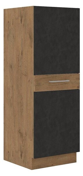 Woodline 50 DK-145 1F Střední kuchyňská skříňka, Barva: Dub lancelot / bíly lesk 5902928945683
