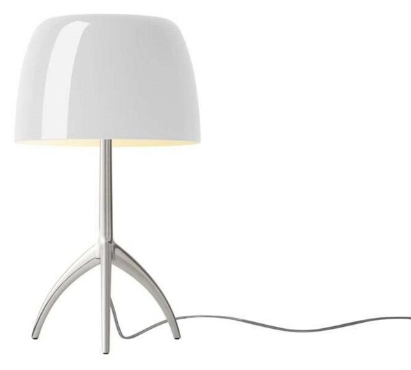 Stolní lampa Foscarini, Metalická, Obývací pokoj, Hliník