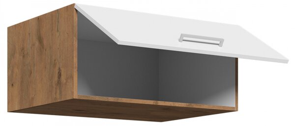 Uzavřená horní skříň Woodline 80 NAGU-36 1F, Barva: Dub lancelot / matera 5902928847765