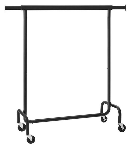 Mobilní stojanový věšák LINEA černá