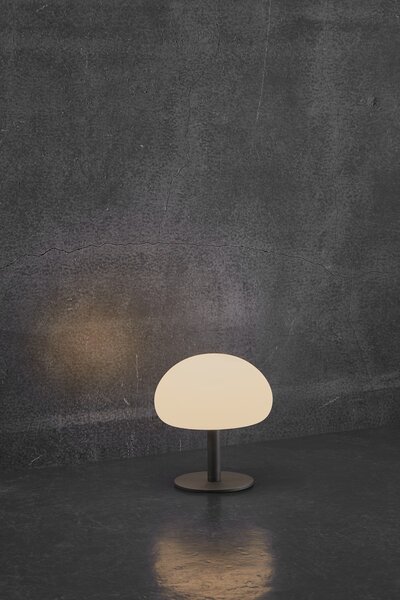 Nordlux Černá přenosná stolní LED lampa Sponge 20 4,8W 21,5cm 2018135003