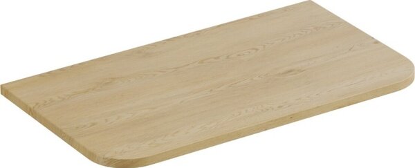 Comad Koupelnová sestava Ovalia River s deskou, umyvadlem a skříňkami 80 cm dub Cremona