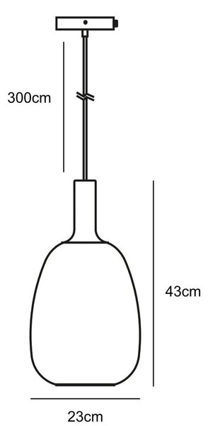 Nordlux Závěsný lustr z opálového skla Alton pro žárovku E27 ø23cm 47303001