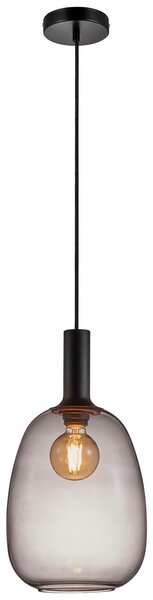 Nordlux Závěsný lustr z kouřového skla Alton pro žárovku E27 ø23cm 47303047