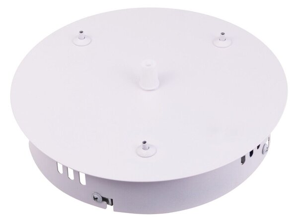 SMART TUYA Bílé závěsné LED svítidlo kulaté 380mm 32W CCT s DO - T-LED - LED lustry a svítidla > LED stropní svítidla