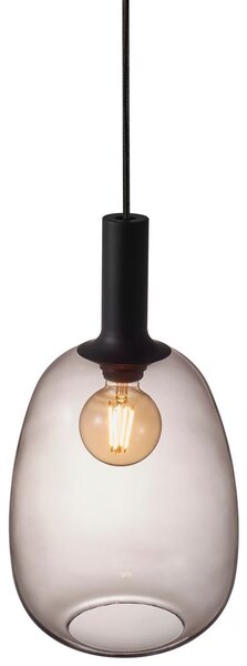 Nordlux Závěsný lustr z kouřového skla Alton pro žárovku E27 ø23cm 47303047