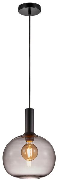 Nordlux Závěsný lustr z kouřového skla Alton pro žárovku E27 ø25cm 47313047
