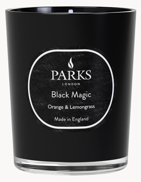 Vonná svíčka Black Magic (pomeranč a citronová tráva)