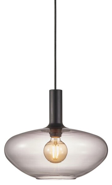 Nordlux Závěsný lustr z kouřového skla Alton pro žárovku E27 ø35cm 48973047