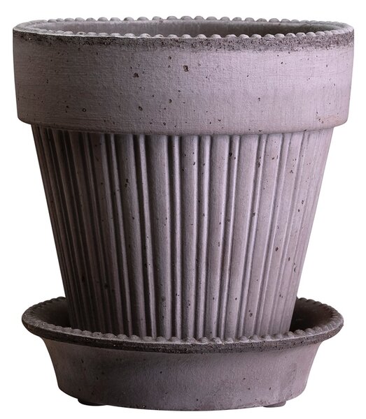 Bergs Potter Terakotový květináč Simona Grey - 12 cm BP121
