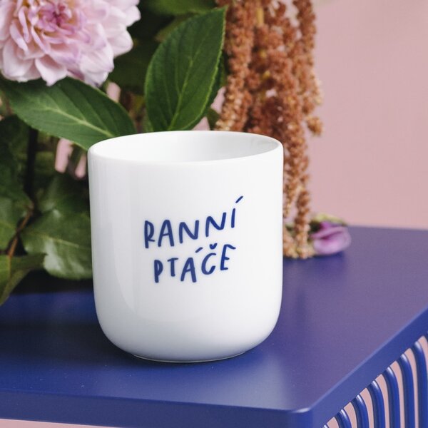 Porcelánový hrnek Ranní ptáče 270 ml