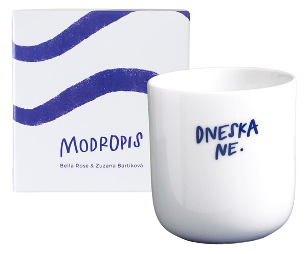 Porcelánový hrnek Dneska NE. 270 ml