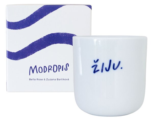 Porcelánový hrnek Žiju 270 ml
