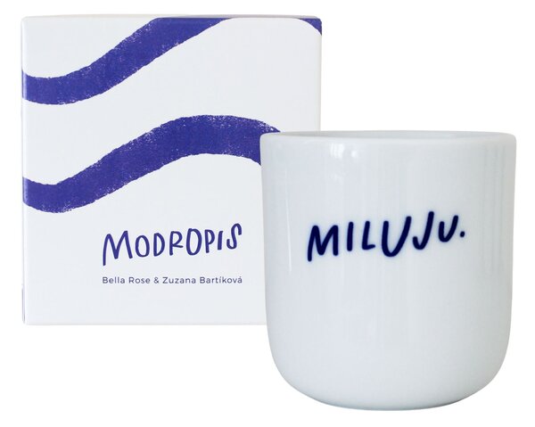 Porcelánový hrnek Miluju 270 ml