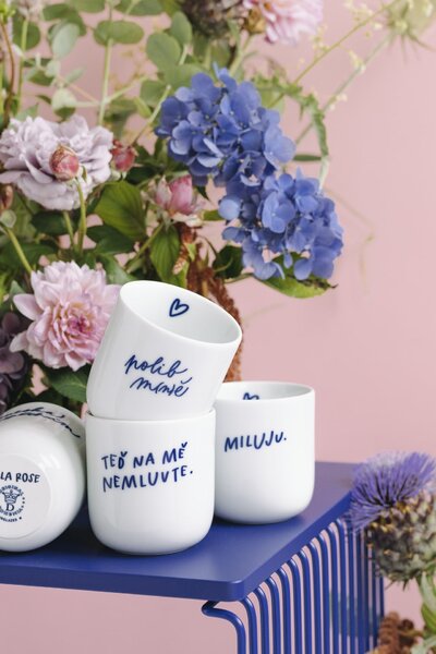 Porcelánový hrnek Polib m(n)ě 270 ml