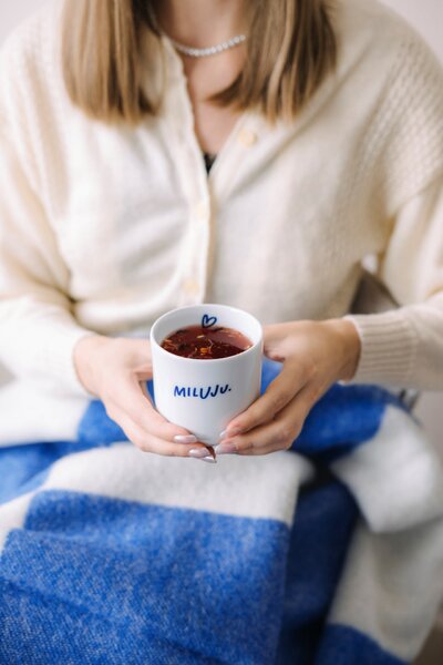 Porcelánový hrnek Miluju 270 ml