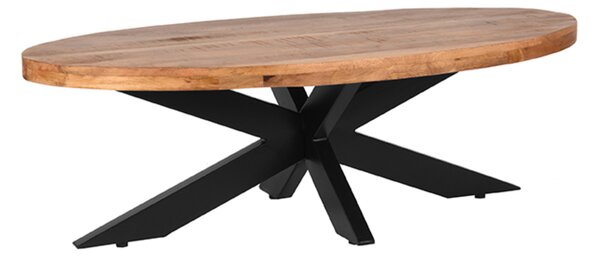 LABEL51 Konferenční stolek Coffee table Zip - Rough - Wood