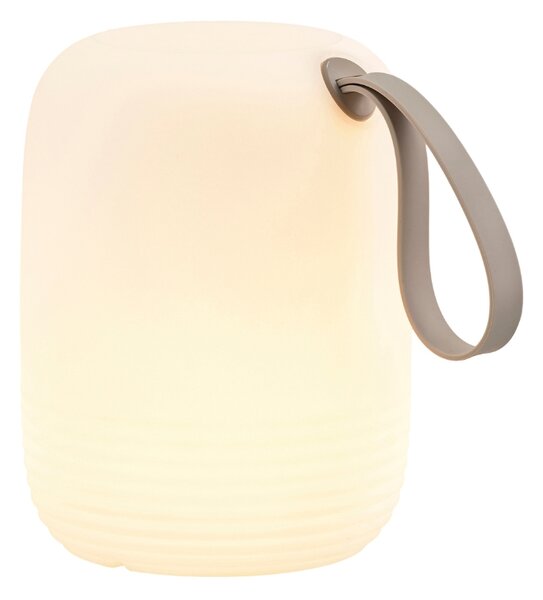 Villa Collection Béžová plastová stolní LED lampa Hav 15 cm