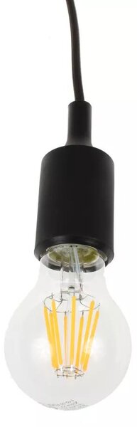 Stylová patice E27 se závěsem Barevná varianta patice Hnědá - T-LED - LED lustry a svítidla
