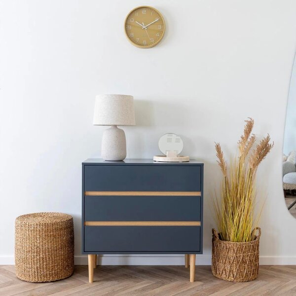 Nordic Living Béžové kamenné kosmetické zrcadlo Miralis