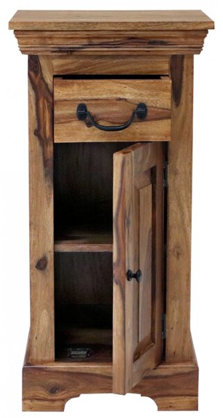 Skříňka do koupelny Jali 40x80x35 z indického masivu palisandr