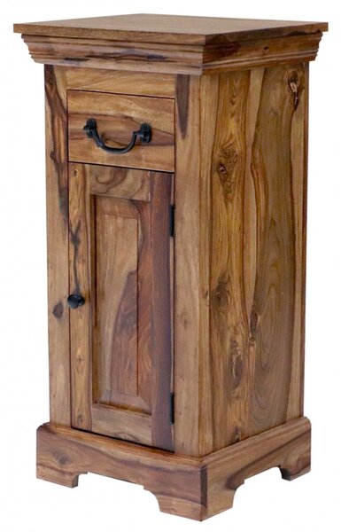 Skříňka do koupelny Jali 40x80x35 z indického masivu palisandr