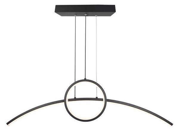 LED Solution Černé závěsné LED svítidlo designové 89cm 30W 6933