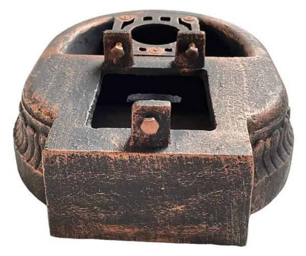 AZTE Vodovodní litinový SLOUPEK , měděná patina