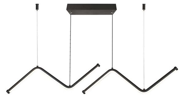 LED Solution Černé závěsné LED svítidlo designové 100cm 12W 6937