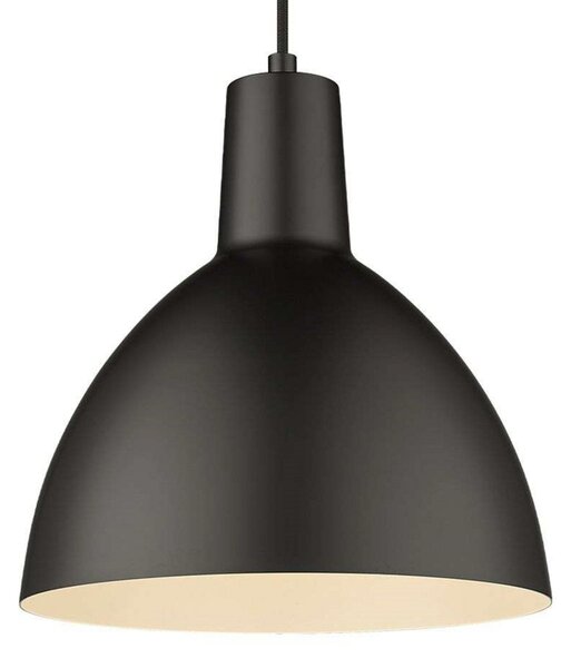 Závěsná svítidlo Halo Design, Černá, Obývací pokoj, Kov