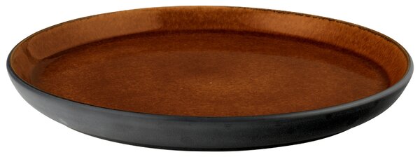BITZ Jantarově hnědý kameninový talíř Gastro 21 cm
