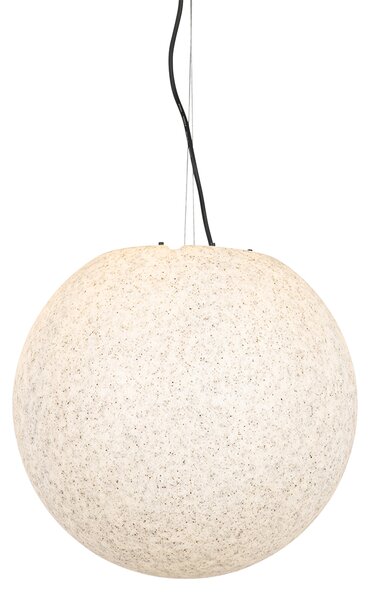 Chytrá venkovní lampa šedá 45 cm IP65 vč. LED - Nura