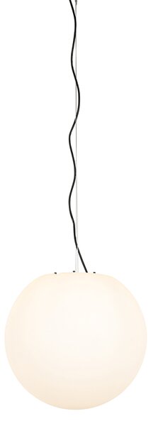 Chytrá venkovní lampa bílá 45 cm IP65 vč. WiFi A60 - Nura