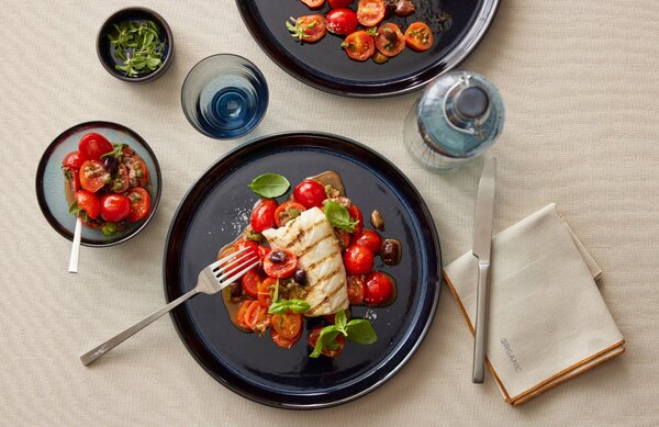 BITZ Tmavě modrý kameninový talíř Gastro 27 cm