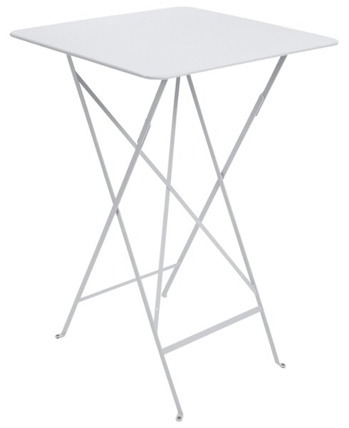 Bílý kovový skládací bistro stůl Fermob Bistro 71 x 71 cm