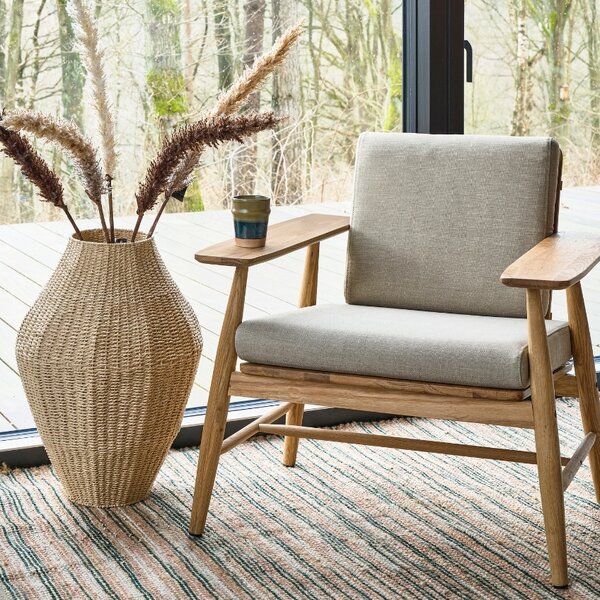 Villa Collection Hnědá umělá tráva Kvist 115 cm