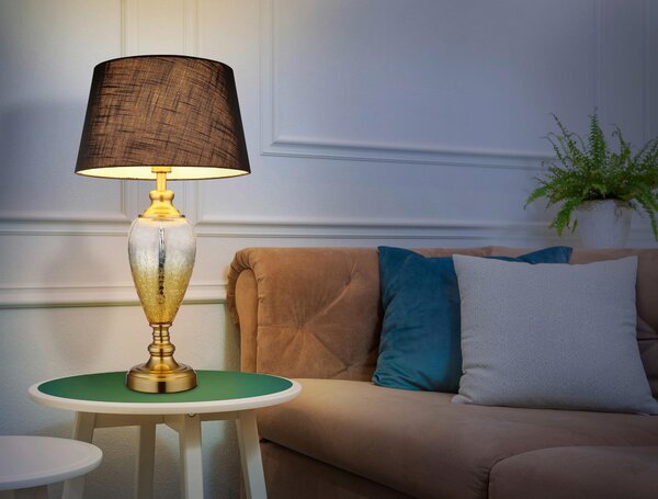 STOLNÍ LAMPA, E27, 38/66 cm Globo - Online Only svítidla, Online Only