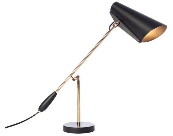 Northern designové stolní lampy Birdy Table - černá/mosaz