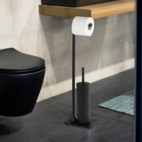 WENKO 23710100 - WC štětka HELLA 15x69 cm černá