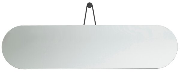 Zone Denmark Černé závěsné zrcadlo A-Collection 120 x 30 cm