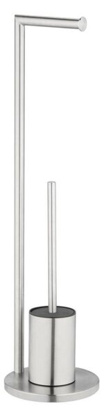 WENKO 25676100 - WC set FERLA 18x69,5 cm nerez/satin