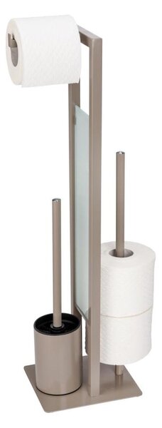WENKO 25553100 - WC štětka RIVALTA 18x70 cm béžová/černá
