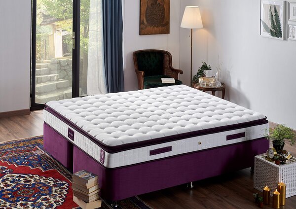 ASIR Matrace PURPLE bílá fialová