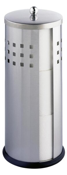 WENKO 16636100 - Držák toaletního papíru ANCONA 13x34 cm nerez/stříbrná