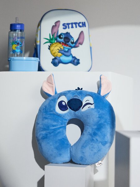 Sinsay - Cestovní polštářek Stitch - modrá