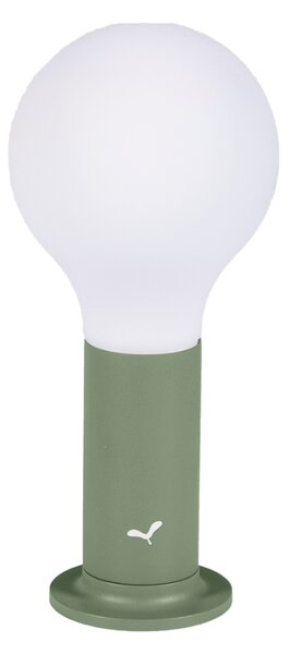 Kaktusově zelená nabíjecí stolní LED lampa Fermob Aplo 26,5 cm