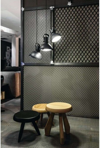 Závěsná svítidlo Nemo Lighting, Bílá, Kuchyně, Hliník, Industriální design