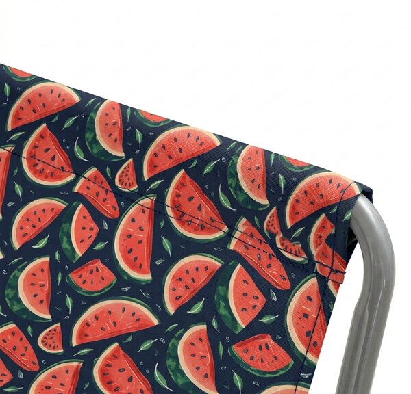 Skládací plážové lehátko SAND MELON, barevné