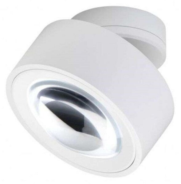 Stropní Lampa ANTIDARK, stmívatelné, Bílá, Obývací pokoj, Hliník